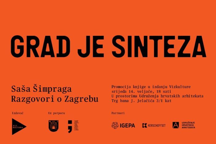 Promocija u prostorima Udruženja hrvatskih arhitekata